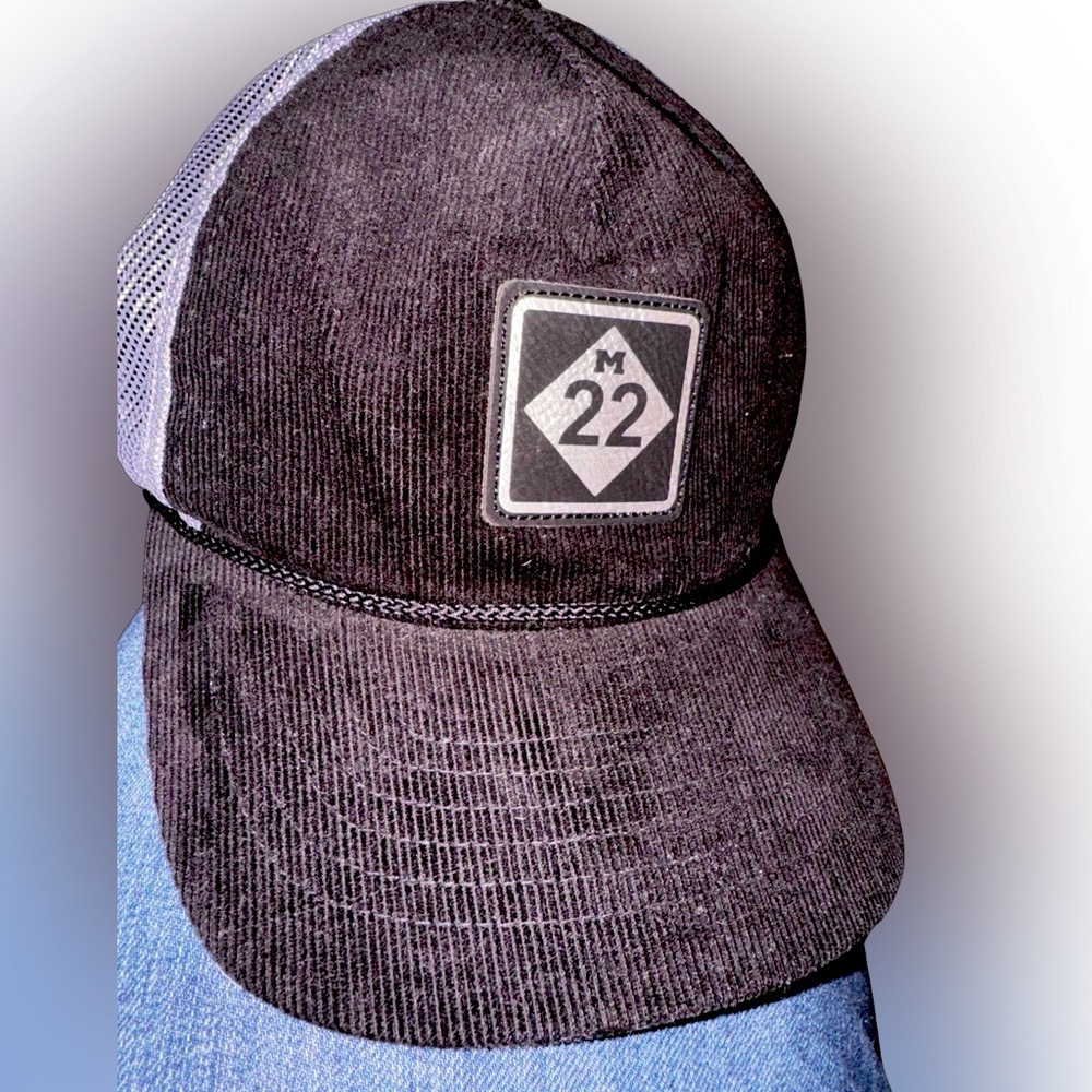 Iconic Michigan M22 BaseBall Cap, Black for women